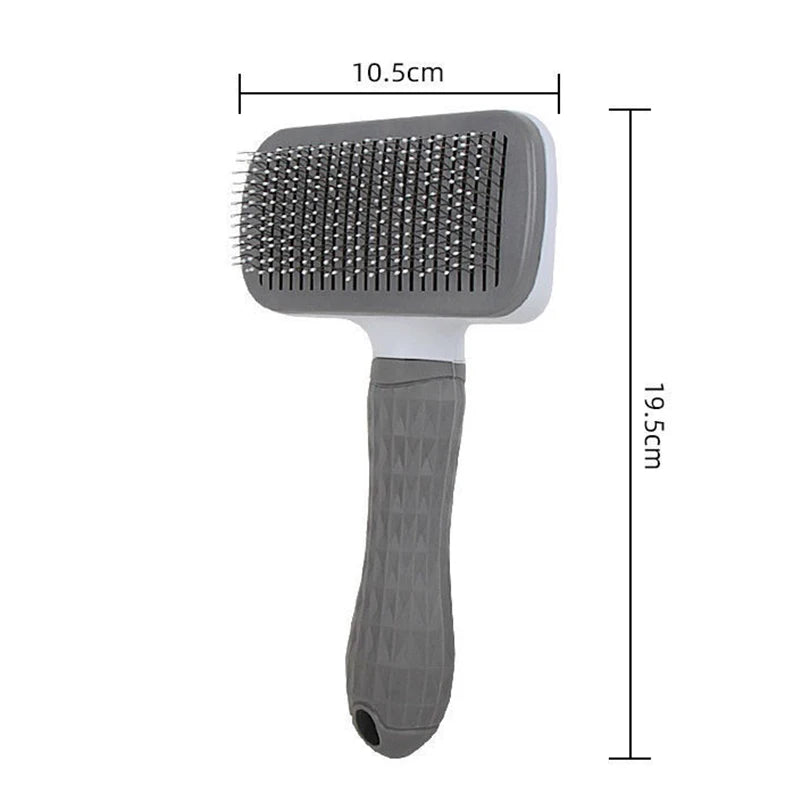 New Pet Brush Cat Comb Self Cleaning Pet Hair Remover Brush for Dogs Cats Grooming Tools Pets Dematting Comb Dogs Accessories